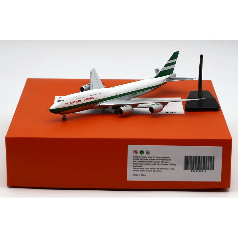 

EW4748014 Alloy Collectible Plane Gift JC Wings 1:400 Cathay Pacific Polished Boeing B747-8i Diecast Aircraft Jet Model B-HKG