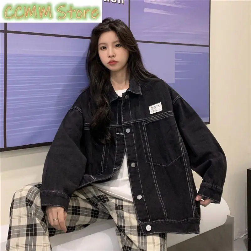 New Temperament Design Women's Denim Jacket Fashion Female Coat Elegant Korean Comfortable Joker Ladies Outerwer Tops