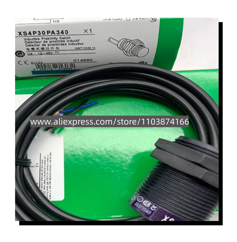 Nuevo interruptor de proximidad, 2 piezas, XS4-P30PA340, XS4-P30PB340