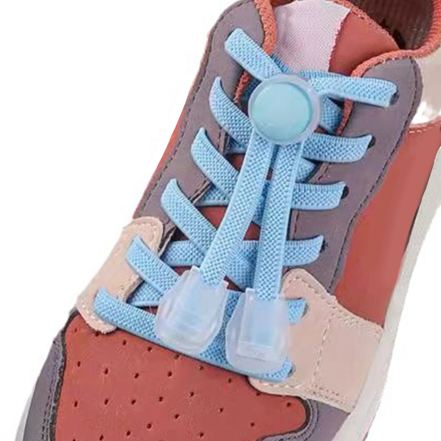 

Elastic No Tie Shoe Laces Sneaker ShoeLaces Stretching Lock Lazy Laces Quick Rubber Round Shoelace Shoestrings