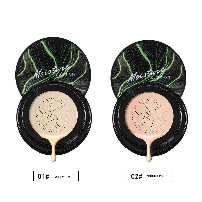 

Face Foundation Base CHAFFUL Mushroom Head Make up Air Cushion Moisturizing Foundation Natural Brightening BB Cream Makeup