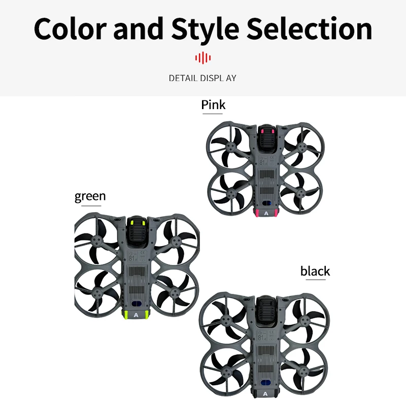 

For DJI AVATA 360 Anti-slip Stickers Wear-resistant Protection Stickers & Battery Label Stickers Drone Anti-skid Decals