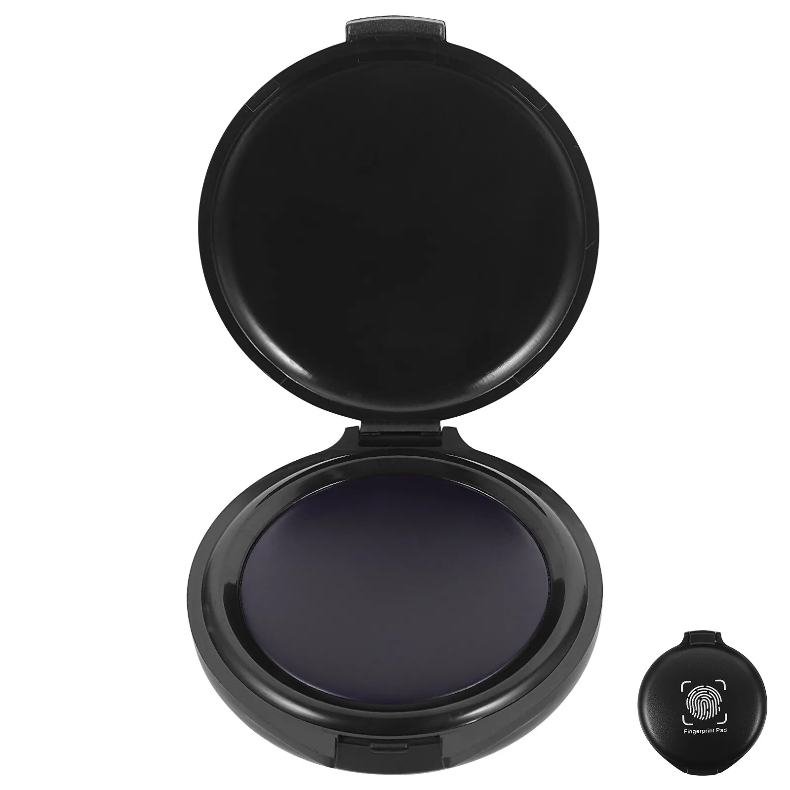 

Миниатюрная круглая подушечка для чернил, портативный многофункциональный штамповочный инструмент для офиса, бухгалтерского учета, хранения документов, финансовых нужд, на основе губчатой основы