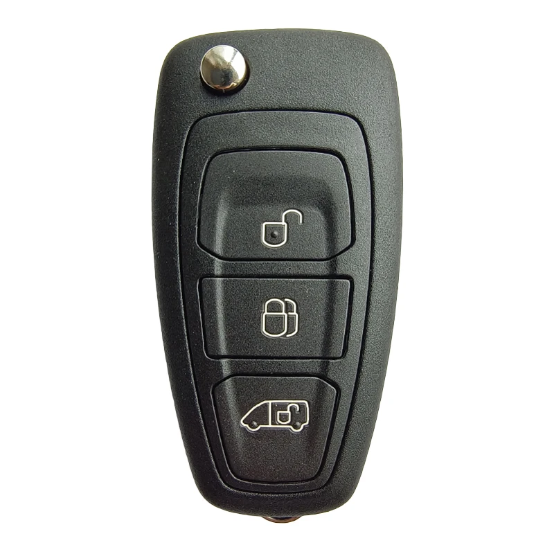 TX018057 Original Brand New For Ford Transit 3 Button Flip Remote Control Key 433MHz 4D83 Chip BK2T-15K601-AD A2C53435329