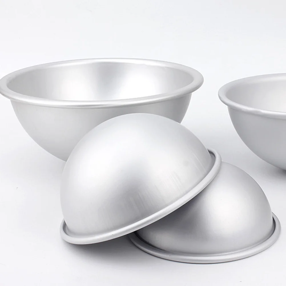 

Semi-circle Mold Aluminum Hemisphere Semicircle Cake Mould Moulds for Baking Alloy