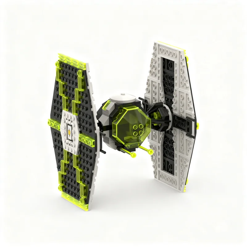 

NEW 302PCS MOC Space Battle Blacktron Ii Starfighter Model Building Blocks Display DIY Creative Building Blocks Gift Decor Set