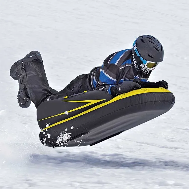 Steerable Heavy-duty PVC Snow Inflatable sled with competitive price