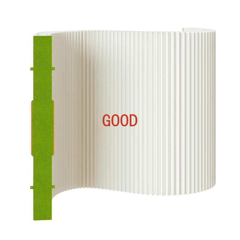 Background panel separating soft screen movement