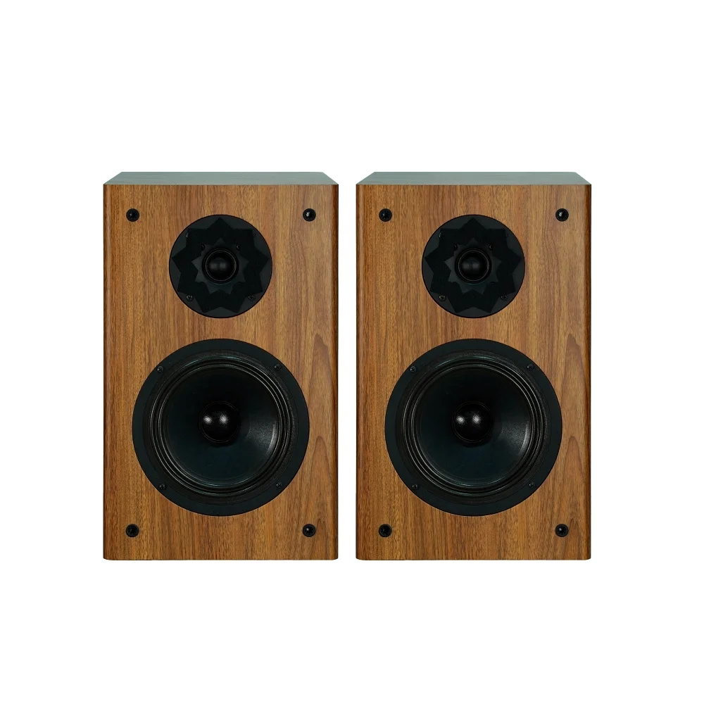 QUEENWAY AVPLAY HiFi Set with Tube Amplifier Bookshelf Speakers HiFi Digital Player DAC Decoder Complete Audio System Set