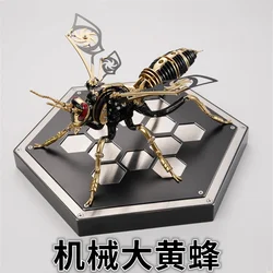 3D Insect Bumblebee Metal Assembly Model Creative Handmade DIY Decoration Birthday Surprise Gift Puzzle Toy