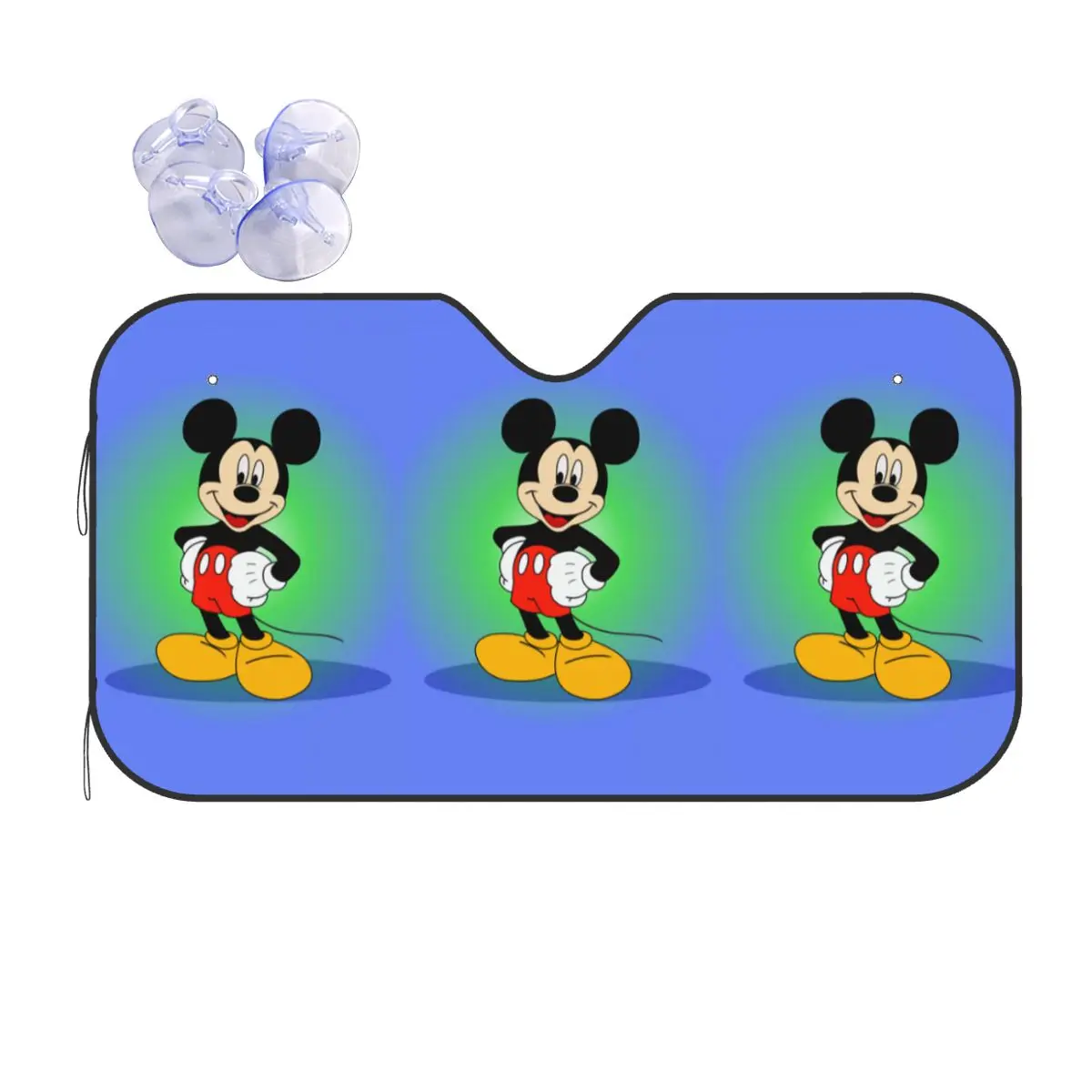 

Пользовательские Микки Маус переднее лобовое стекло солнцезащитные обои мультфильм складной козырек солнцезащитный козырек