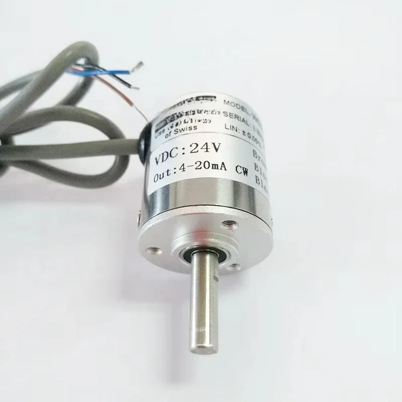 WDA-BA 90 180 360 degree 0-5v angle sensor current long life  contactless non contact hall displacement sensor