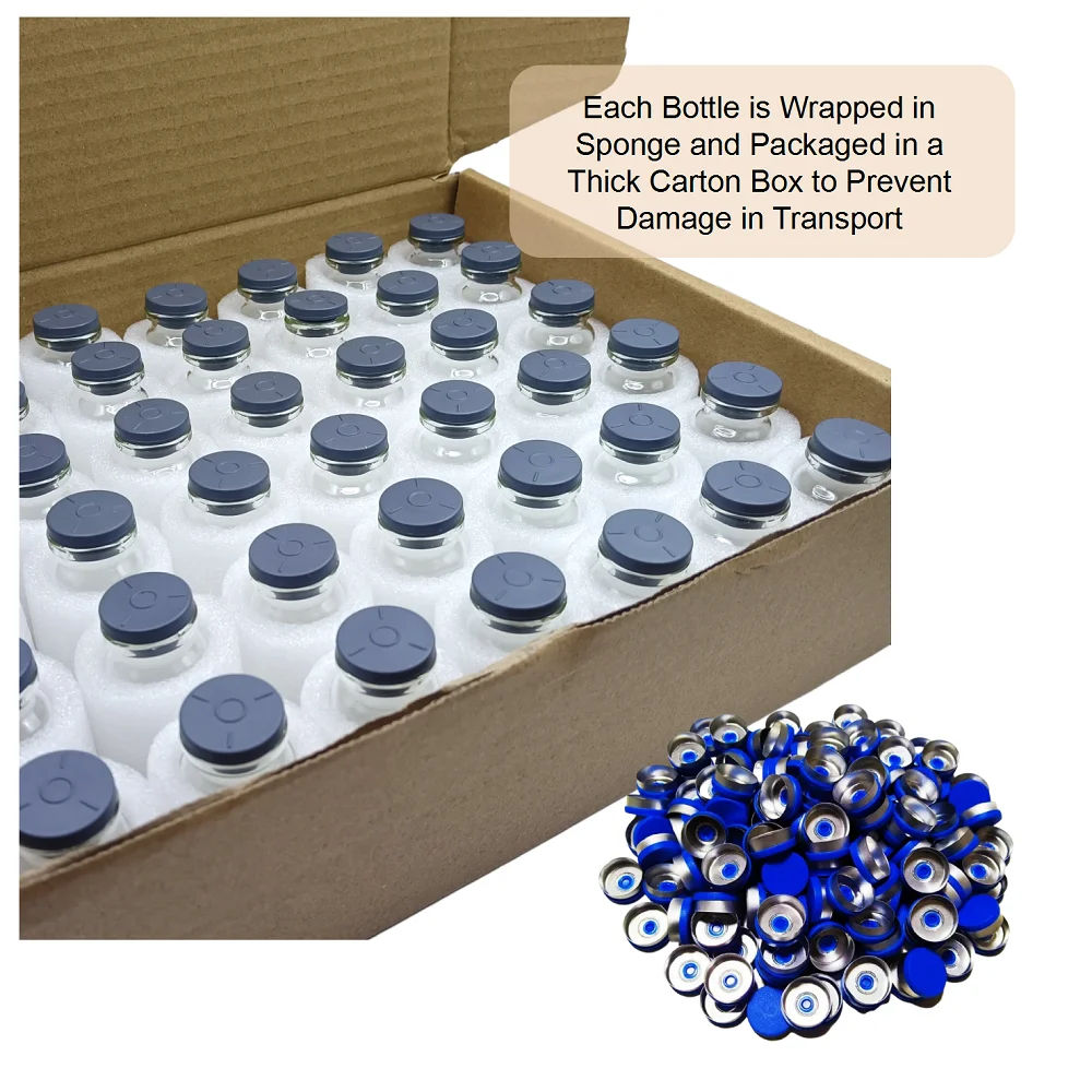 100PCS Transparent Glass Lab Vial With Caps & Stopper Small Bottles Experimental Test Liquid Containers Transparent Lab Vial