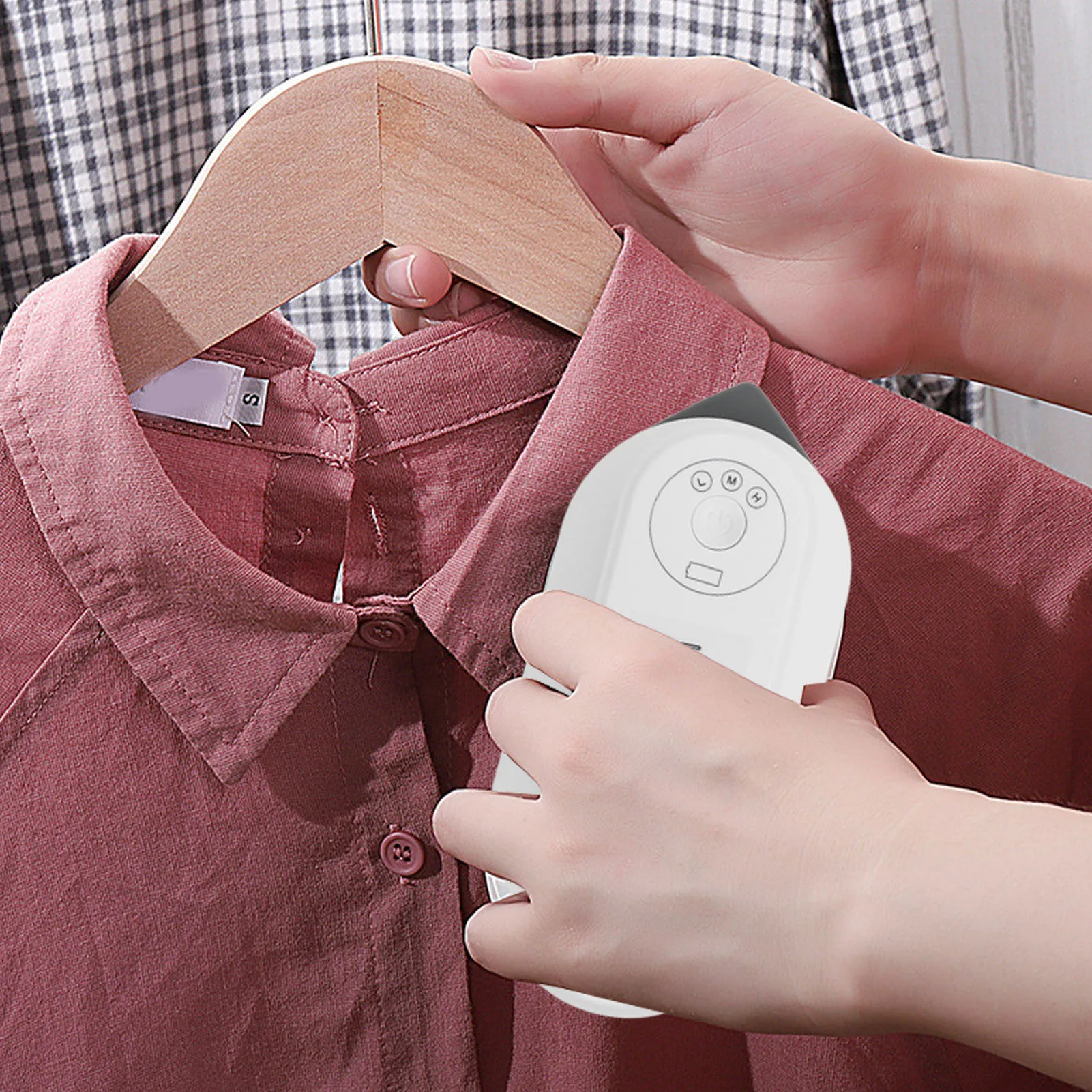 

Портативный ручной утюг, мини-гладильная машина для сухого и влажного использования, эффективная 3, регулировка температуры, легкий вес для дома, общежития