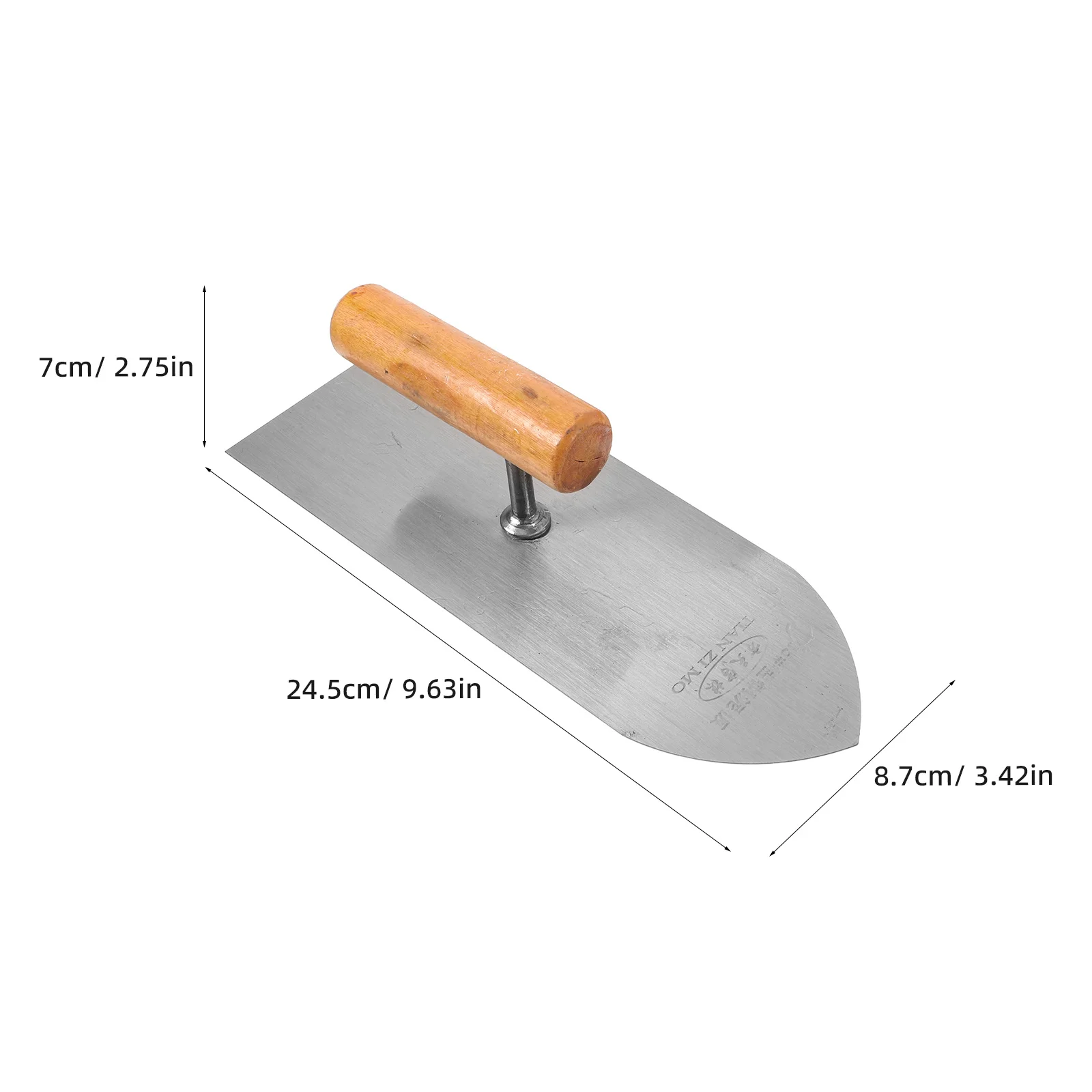 2 قطعة ملعقة تنعيم الحوائط الجافة المعدنية عالية القوة مقاومة للاهتراء قبضة مريحة مجرفة التجصيص المنزلية أداة عملية