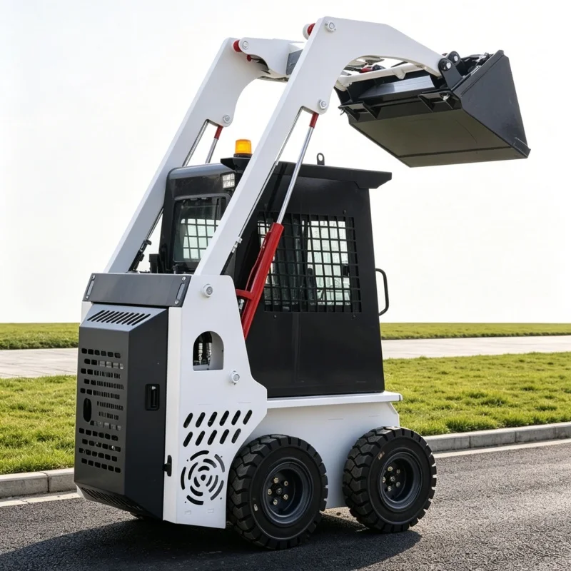 

Customized Skid Steer Handling Loader, Upgraded Skid Steer Vehicle, Skid Steer Feeding Equipment for Farms and Ranches