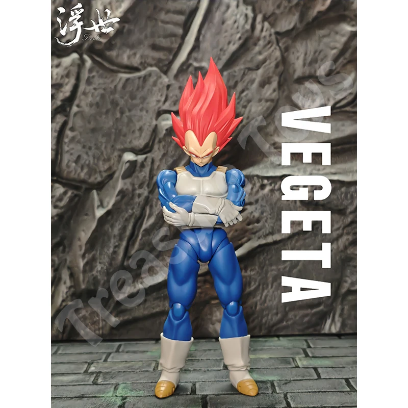 BGK ستوديو فيغيتا رئيس نحت لعبة دراغون بول سوبر سايان الله فيغيتا رئيس الملحقات أنيمي عمل الشكل تمثال نموذج اللعب الهدايا #6