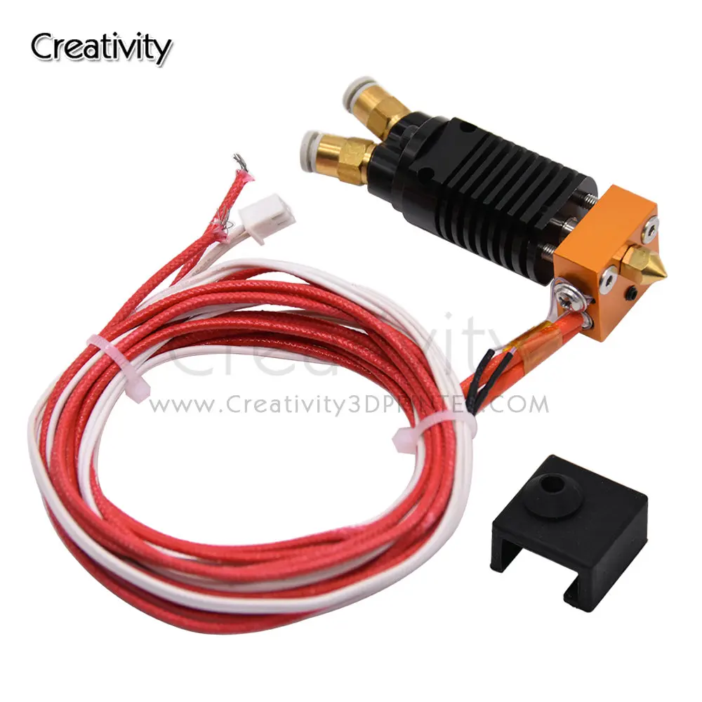 3D Printer Accessoires Twee-In-een-Out Twee-Kleur Extruder Kit, CR10 Extruder/MK8 Extruder Kit