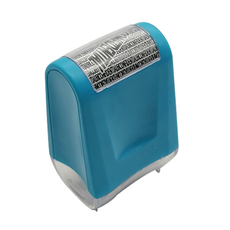 Roller Identity Theft Protection Stamp For Guarding Your Id Privacy Confidential Data New Portable Privacy Protector clear stamp