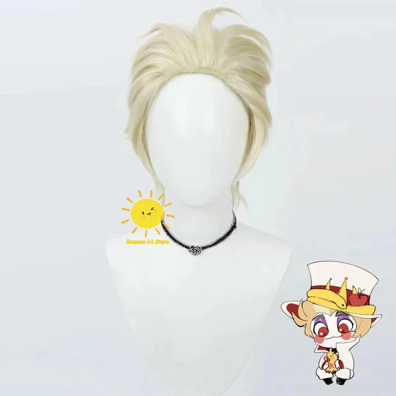 Anime Lucifer Morningstar Cosplay Hazbin Hotel Cosplay Costumes Hazbin Lucifer White Suit Halloween Party Adult Men Costume