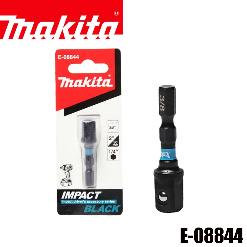 Imagem -05 - Makita-peças para Ferramentas Elétricas Conjunto Adaptador de Soquete Chave de Fenda Bits Acessórios Power Drill Preto 50 mm 60 mm