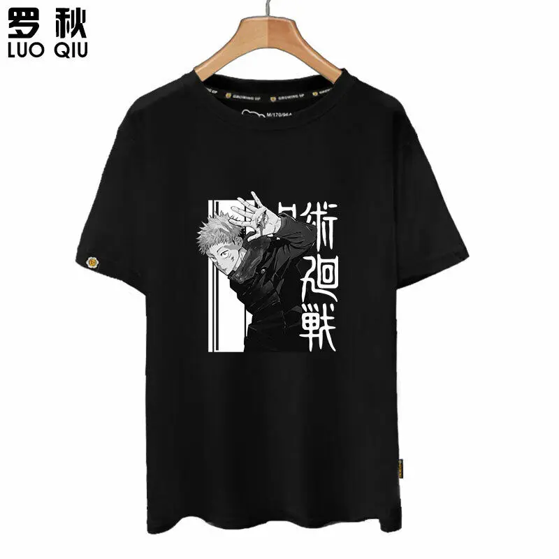 

Jujutsu Kaisen Anime Leisure Short Sleeve Harajuku T-shirt Top Tees Unisex