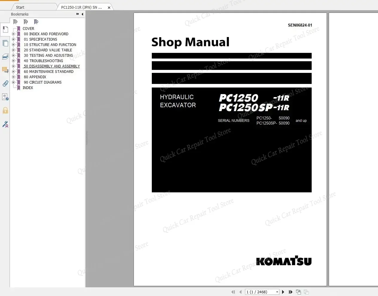 AutoCD Komatsu Hydraulic Excavator Updated [2022] 7.75 GB PDF Shop Manual, Operator Maintenance & Circuit Diagram DVD
