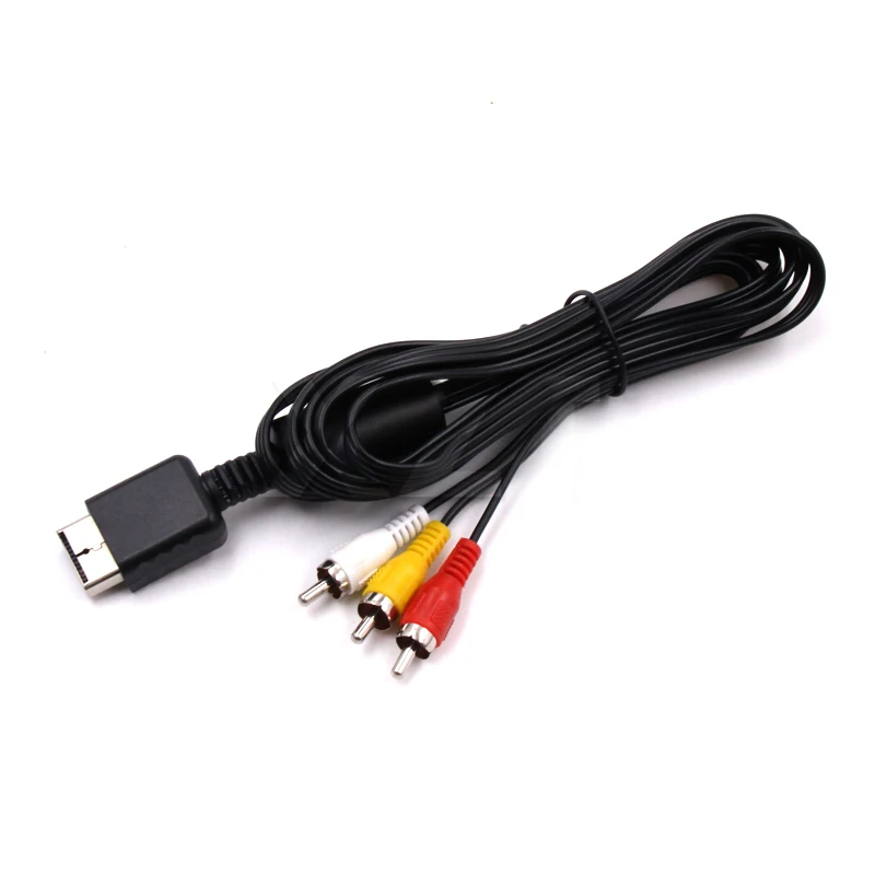 1.8 M 3RCA TV Adapter Cable AV Cable Audio Video Cable for Sony Playstation 2 3 PS2 PS3 Multimedia of Audio Line