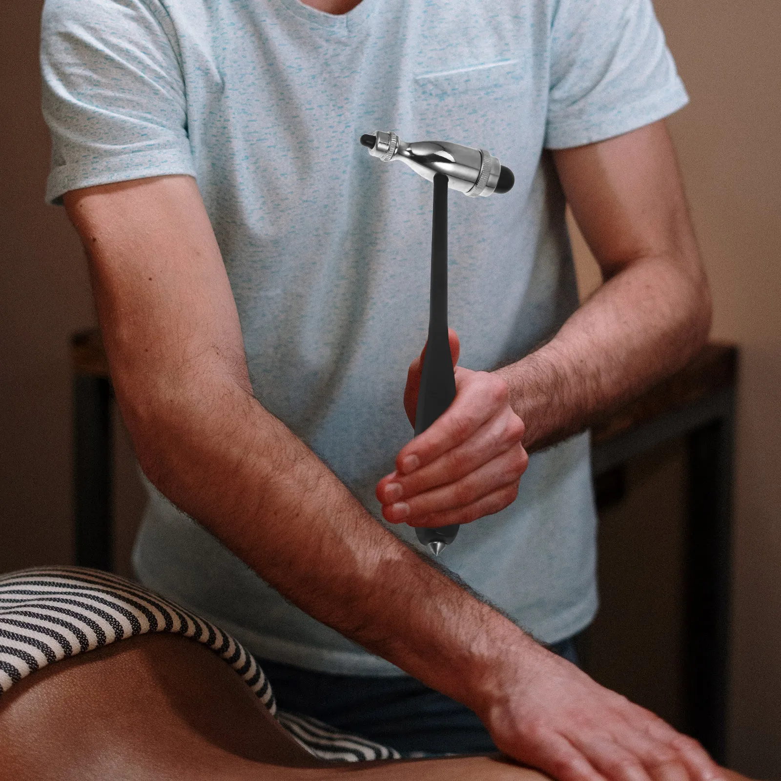 

Neurological Reflex Hammer Stainless Steel Medical Testing Tool Portable Diagnostic Hammer For Clinic Hospital Use