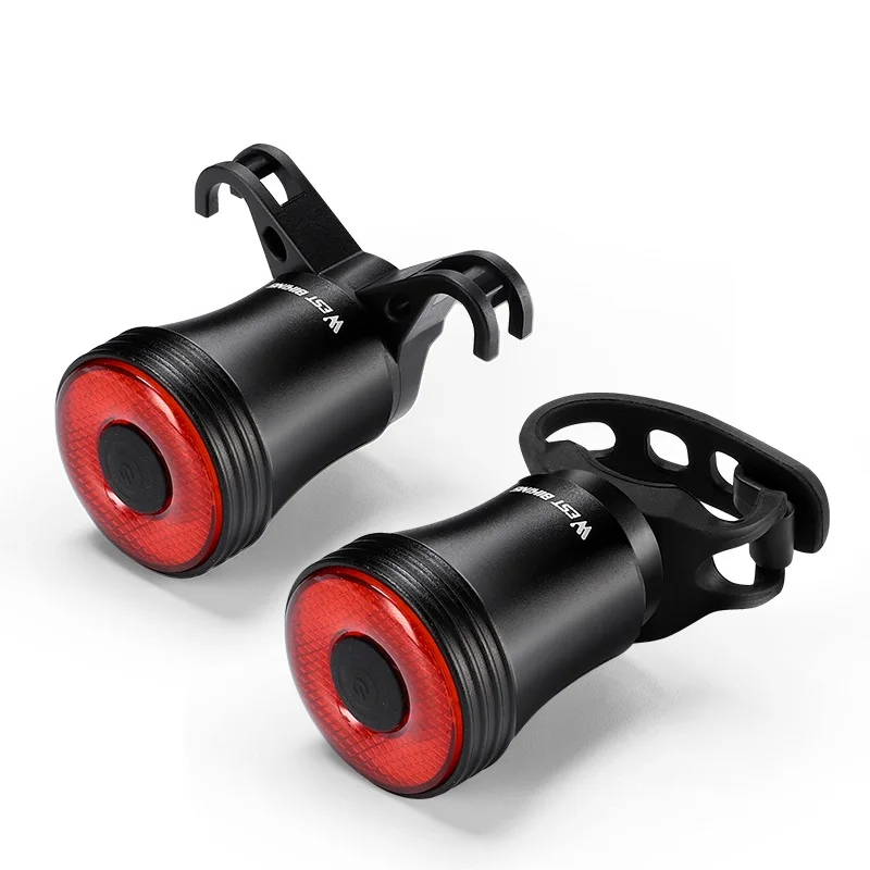 AliExpress West Biking WEST BIKING Smart Bike Taillight IPX6 Waterproof Intelligent Sensing Tail Light Cycling Safety Warning Light Bicycle Rear Light