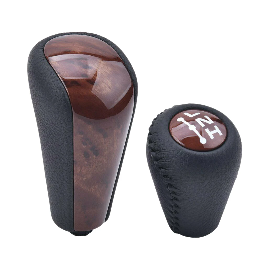 

A90E-2Pcs Car Shifter Lever Handle Ball Gear Shift Knob For Toyota Prado 120 2003-2009 Gear Head Accessories