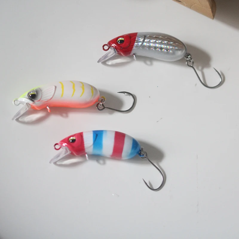 1Pc CC40 CC35 Micromatter Langsam Sinkende Minnow Angeln Locken 4,3g 45mm Niedrigen Schwerpunkt Stille System künstliche Gefälschte Köder – Detail 12