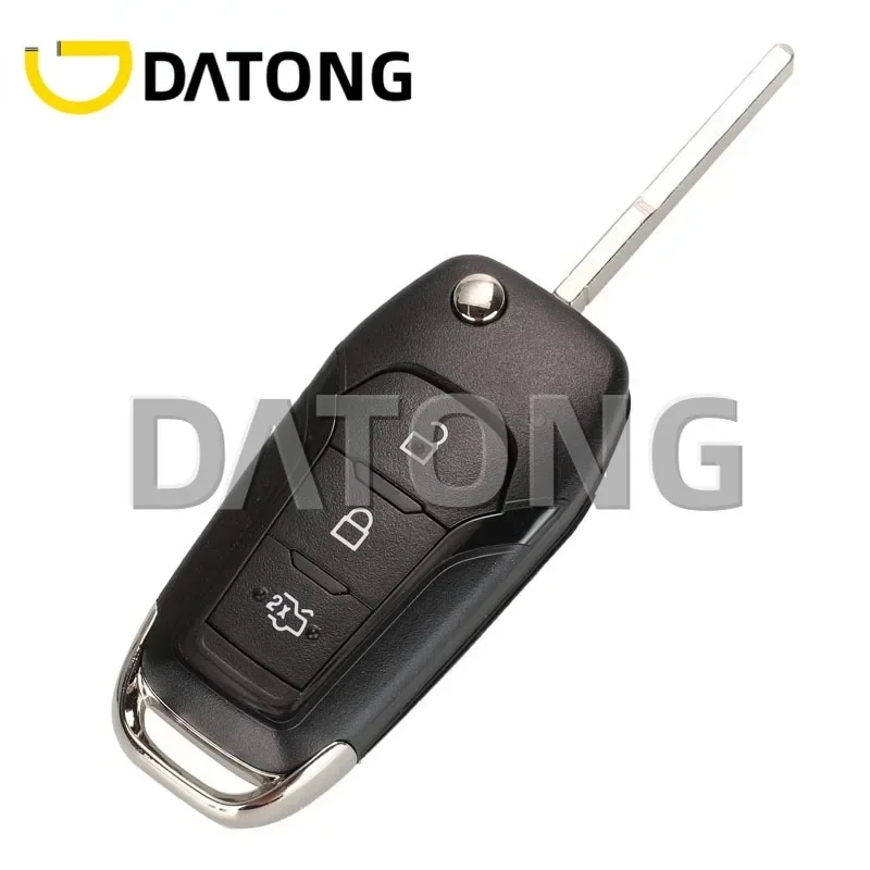 Chankey Flip Remote Key Fob Id49 433Mhz DS7T-15K601-B /EB3T-15K601-BA Voor Ford F150 Ranger Galaxy S-Max Ka Mondeo V