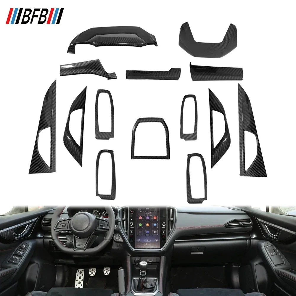 

Автомобильные аксессуары BFB, сухое углеродное волокно, аксессуары для интерьера, отделка для Subaru Carbon, автоаксессуары WRX