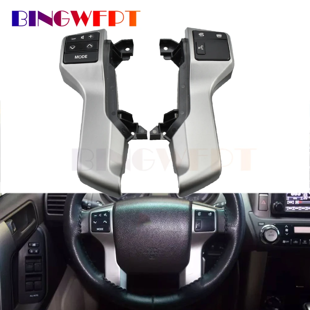 84250-60160E1 84250-60160 Good quality Multifunction Steering Wheel Control Switch For Toyota Land Cruiser Prado GRJ150 KDJ150