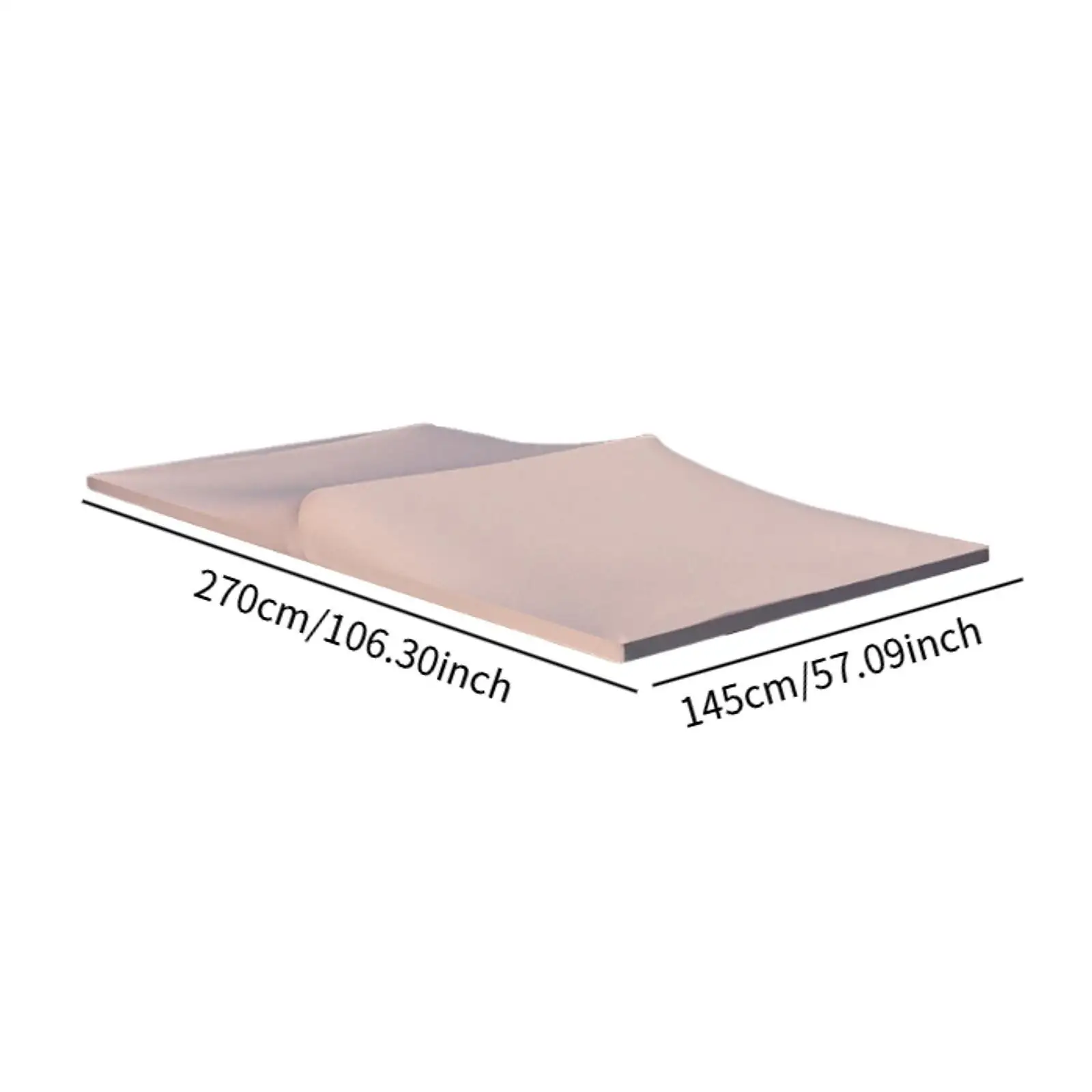 

Ping Pong Table Cover Wear Resistant Folding Pingpong Tablecloth, Portable, Heavy Duty Washable Scratchproof Indoor