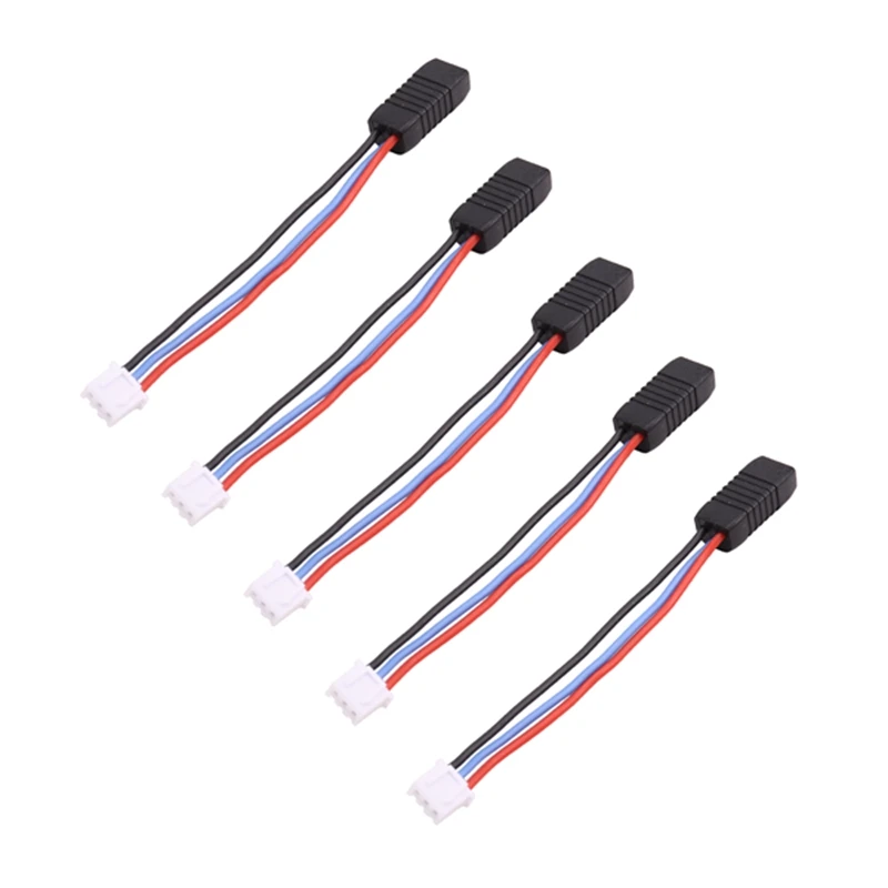 5Pcs Trx-4M Conversion Wire For Trx-4M Battery General Market Chargers And Other Models Battery