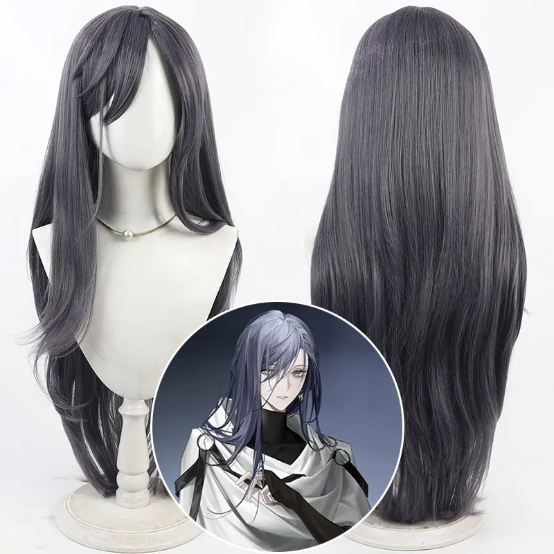 Path to Nowhere Vrouwelijke Chief Lange Trappen Cosplay Pruik Anime Spel Rollenspel Feestkostuum Prop Synthetisch haar Hittebestendige vezel