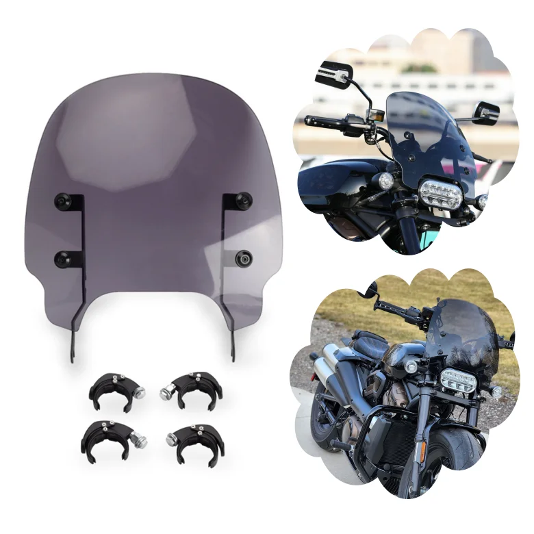 

Motorcycle Windscreen Windshield Deflector Protector Wind Screen For Sportster S 2021-2022 1250 S RH 1250 S RH1250S