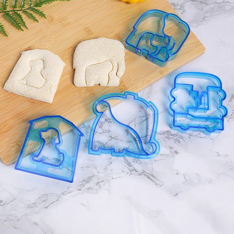 Stampo per Sandwich fai da te Toast Bread Making Knife Mold Cute Baking pasticceria Tool accessori da cucina per alimenti divertenti per bambini