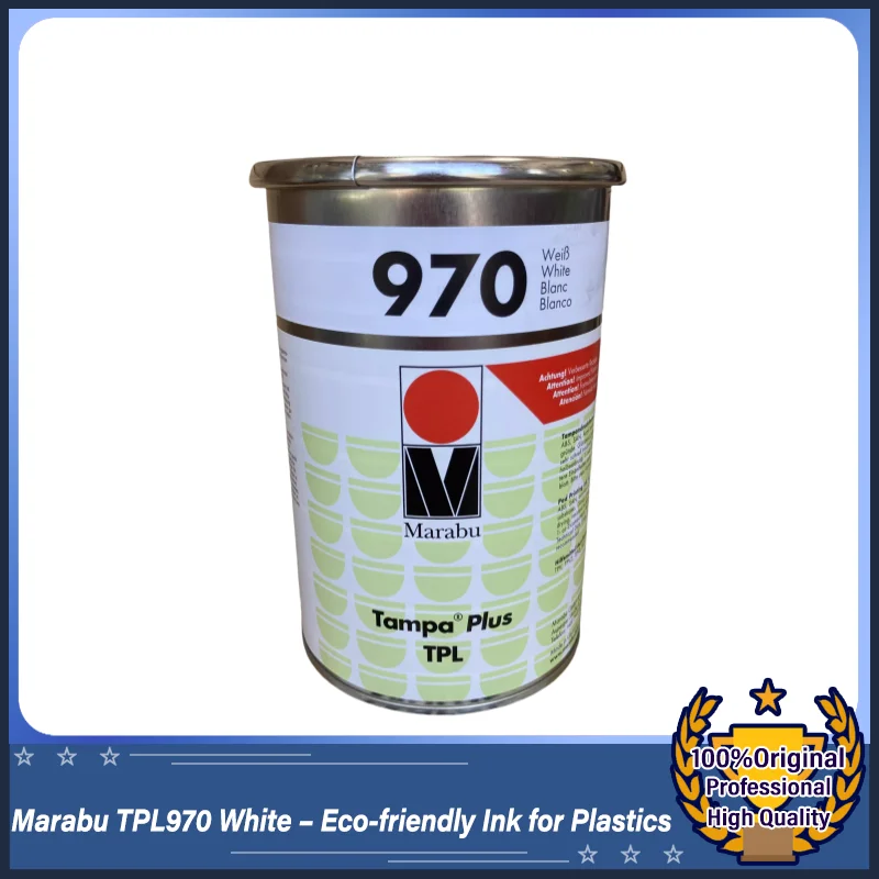 

Marabu TPL970 White – Eco-friendly Premium Pad Printing Ink for Plastics