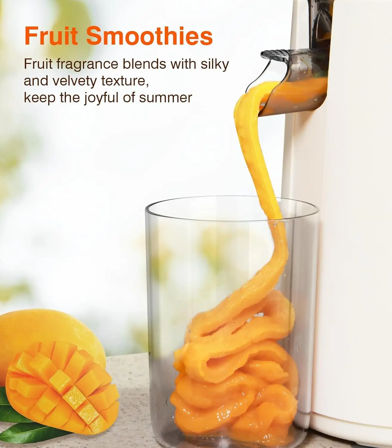 عصارة الضغط، آلات عصارة المضغ المحدثة مع شلال تغذية مقاس 5 بوصات تناسب الفواكه والخضروات بالكامل، نقاء عصير 99.6%، تيار