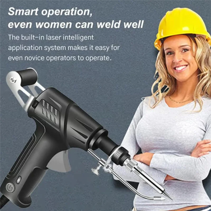 ABUL-Internally Heated Industrial Welding Tools, Multi-Function Soldering Iron Soldering Set US Plug