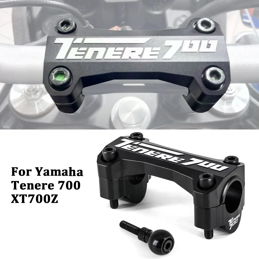 

For Yamaha Tenere 700 TENERE700 XTZ XT700Z T700 T7 2019 - Motorcycle Accessories CNC Handle Bar Handlebar Riser Top Clamps Cover