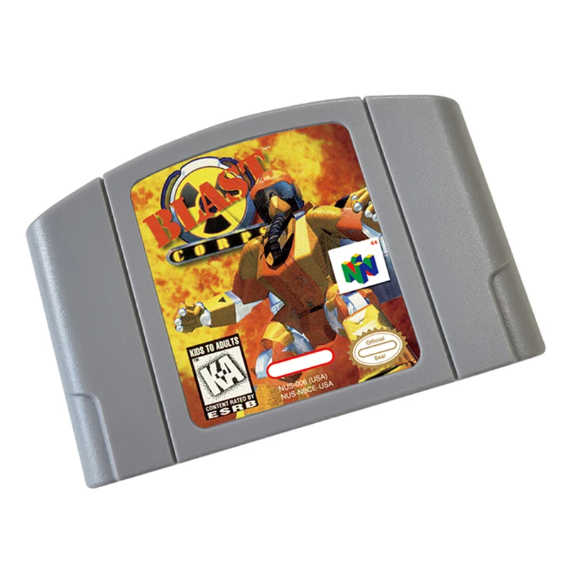 

BlastCorps 64 Bit Video Game Cartridge US Version For N64 Game Console