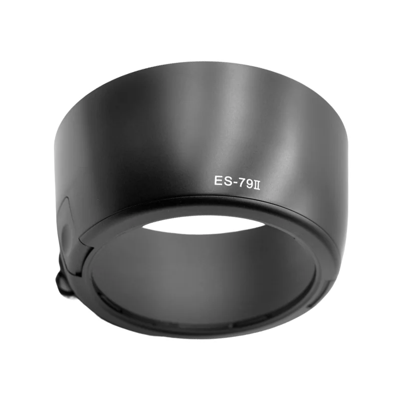 ES-79II lente da câmera capa es79ii sun sombra capa para canon ef 85mm f/1.2l ii usm 72mm diâmetro lente de filtro
