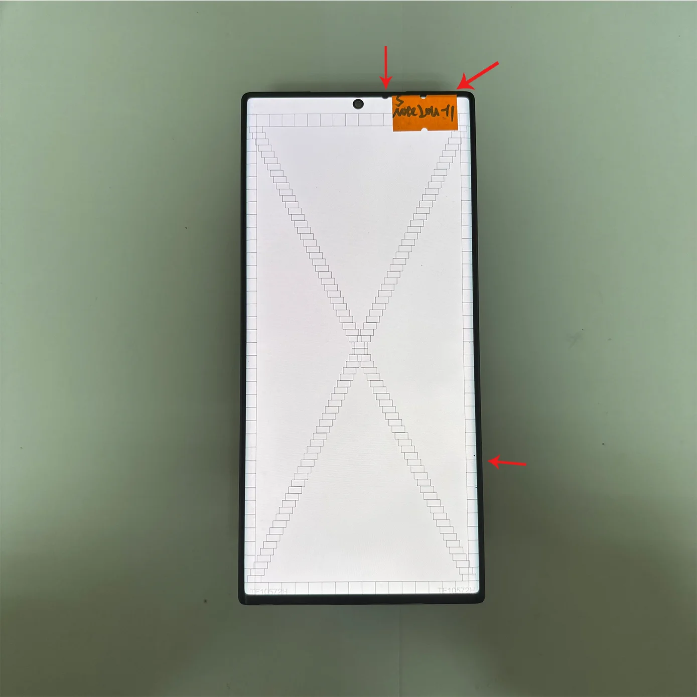 Tested 100% AMOLED For Samsung Note 20 Ultra N986F N985B LCD Defective with Frame Note20U Display Screen Digitizer Replacement