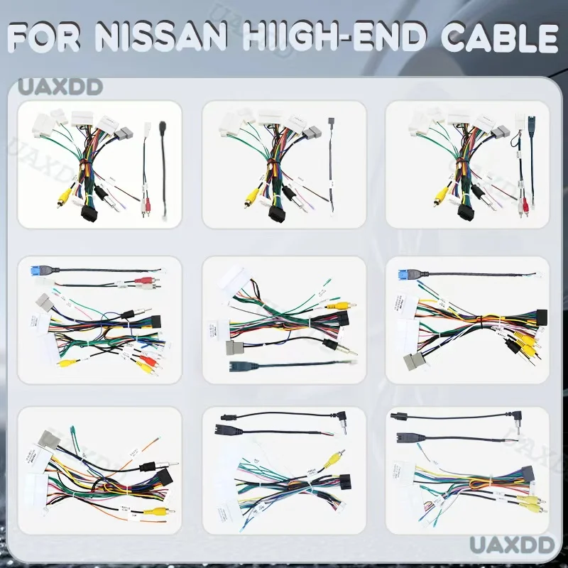 Current Cord FOR Nissan Maxima 2019-2021 Sylphy 2019-2021 X-Trail Teana 2022 Qashqai Cable Wire Electric Lead Flex CD 2 Din Car