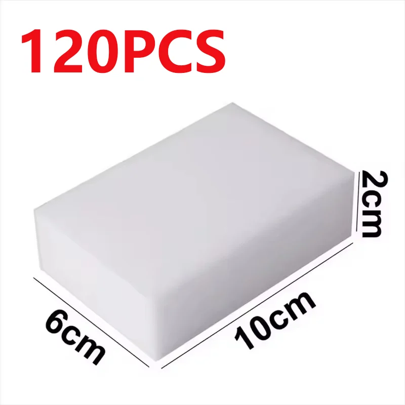 50/100Pcs Magie Schwamm Reiniger Melamin Schaum Wäscher für Küche Bad Fleck Entferner Geschirr Haushalt Reinigung Werkzeuge