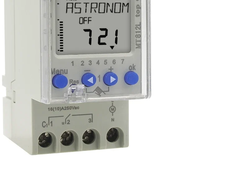 Astronomical  Timer 1-channel 7 days